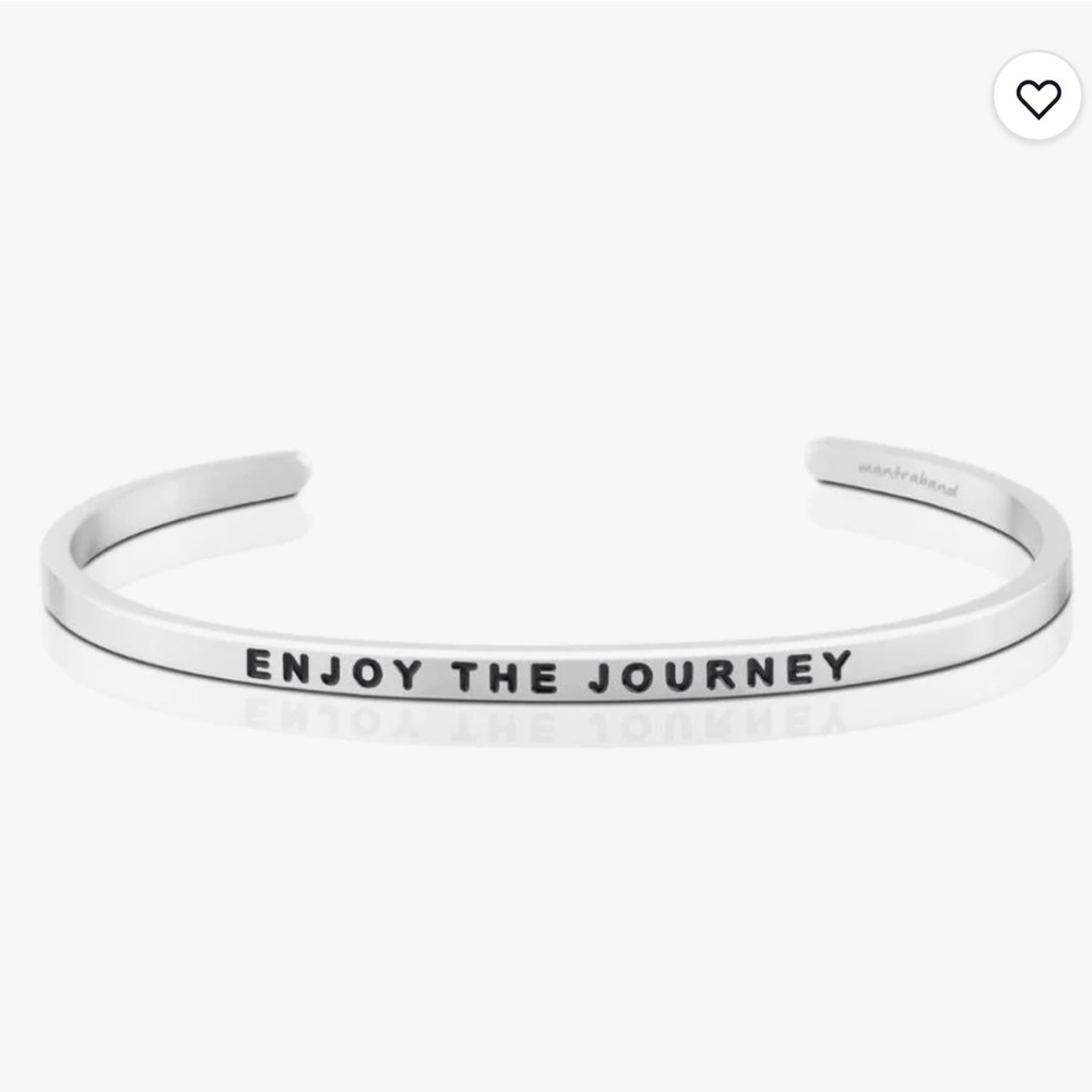 MantraBand - Enjoy the Journey - Silver
